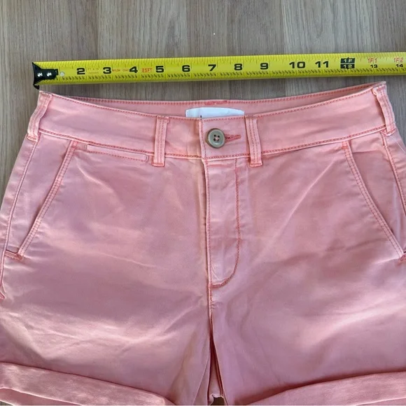 Anthropologie Chino Shorts Size 25 - Picture 8 of 10